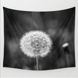 MAKE A WISH! NWOT Dandelion Society6 Wall Hanging Art Tapestry 88x104 Giant Size